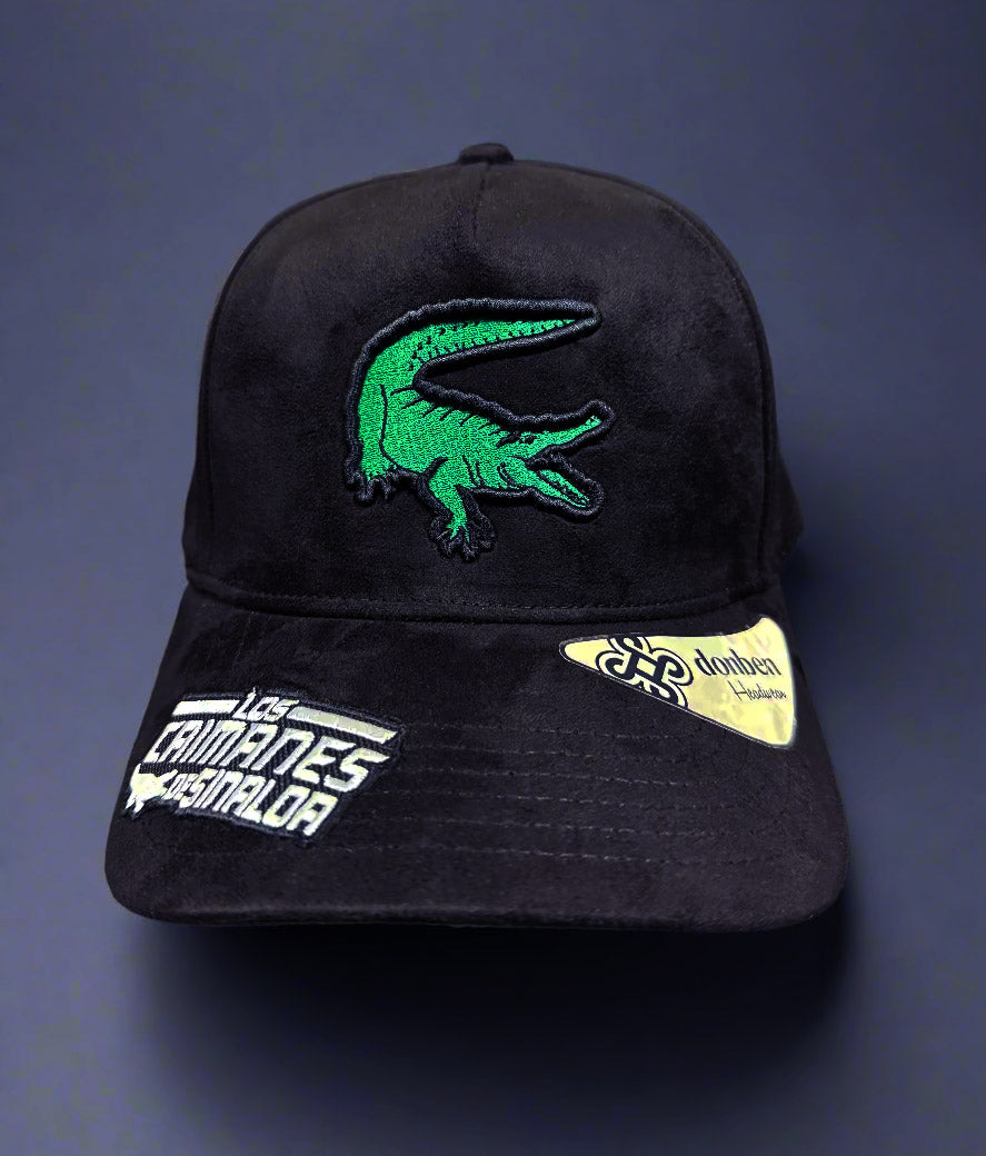 Gorra de Caiman con Suede