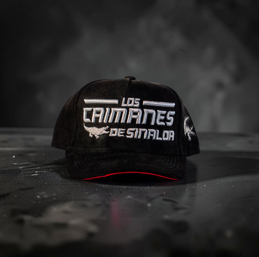 Grey/Black con Caimanes Logo
