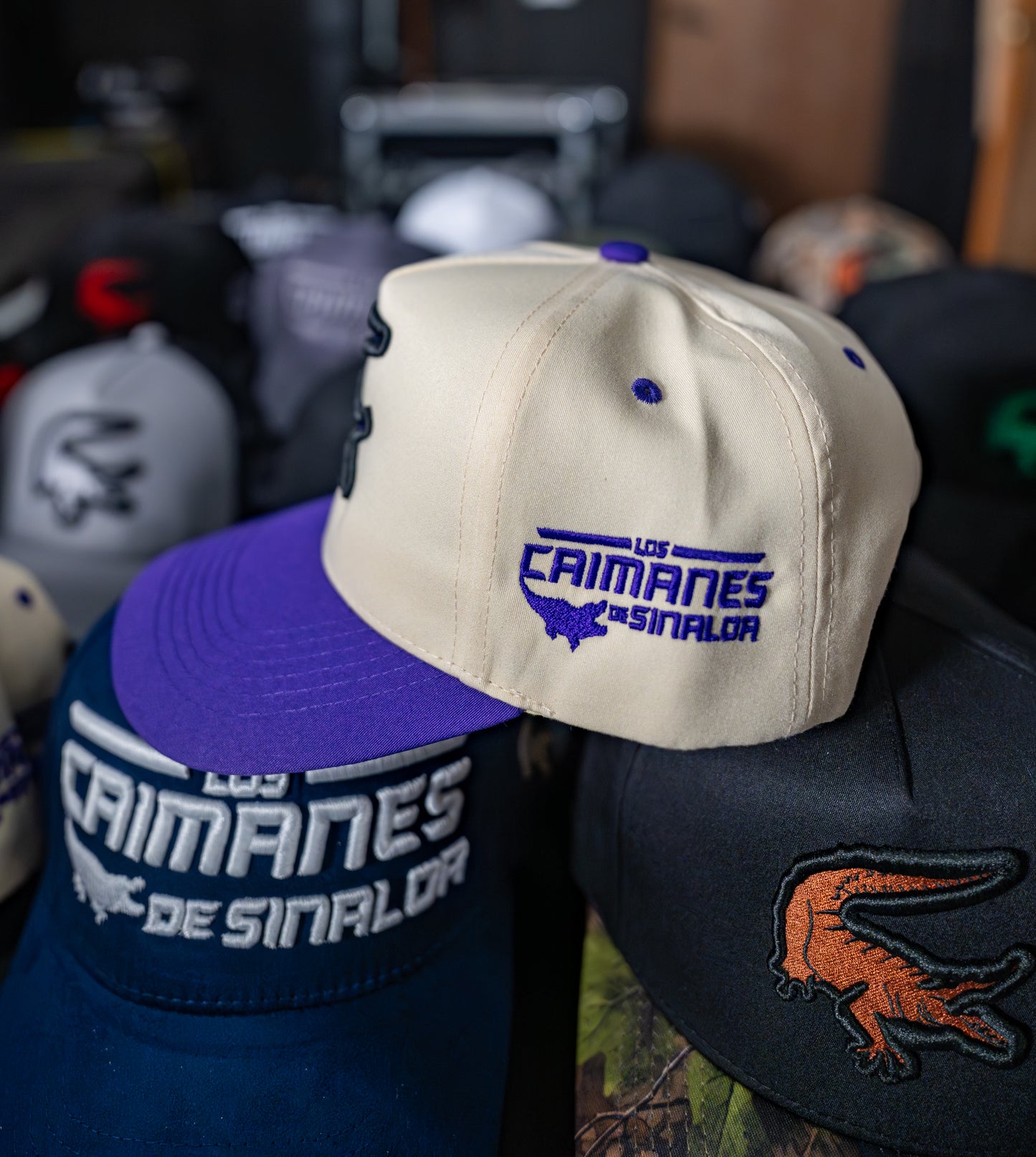 Caimanes Purple Hat