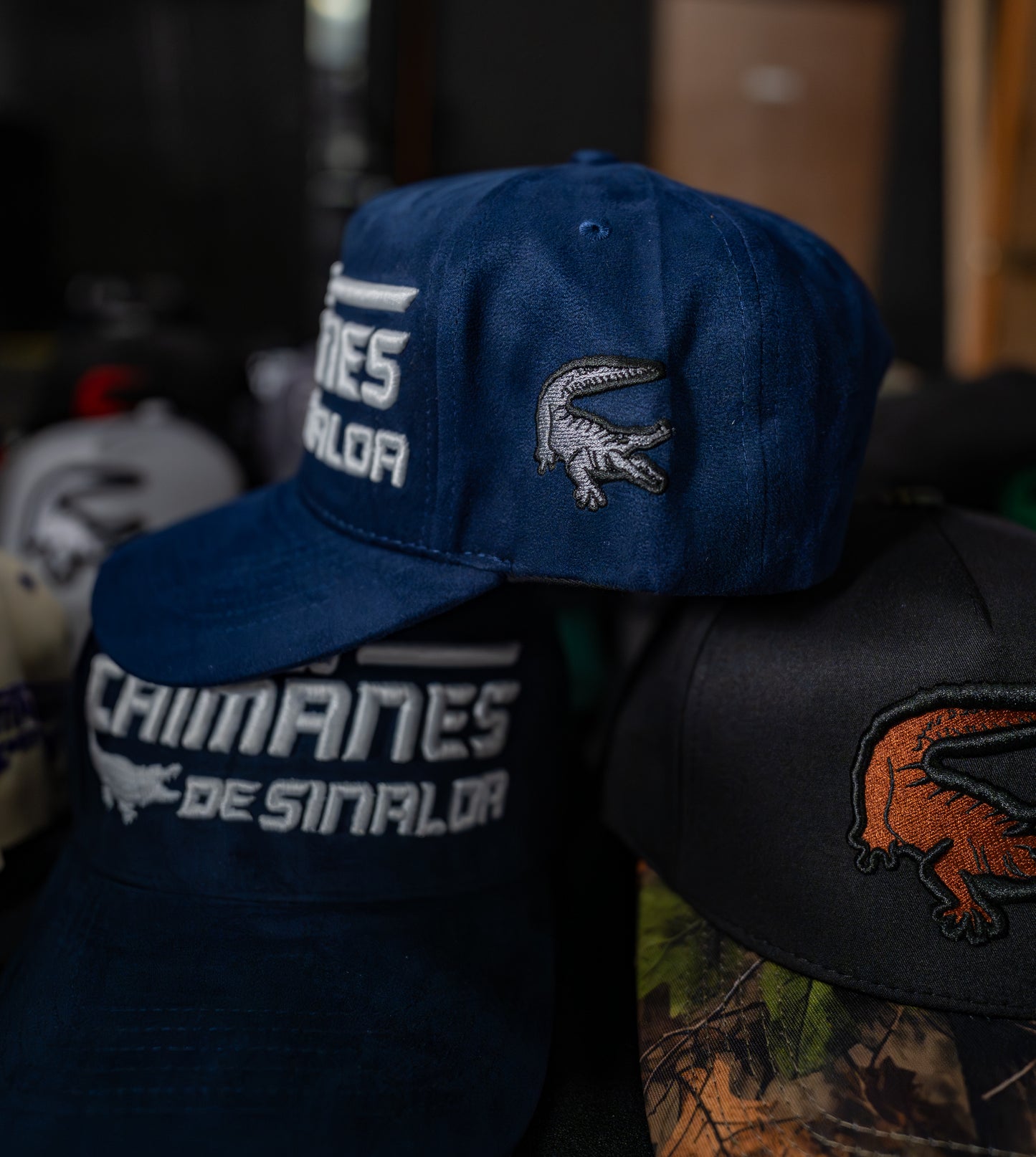 Caimanes Navy Hat