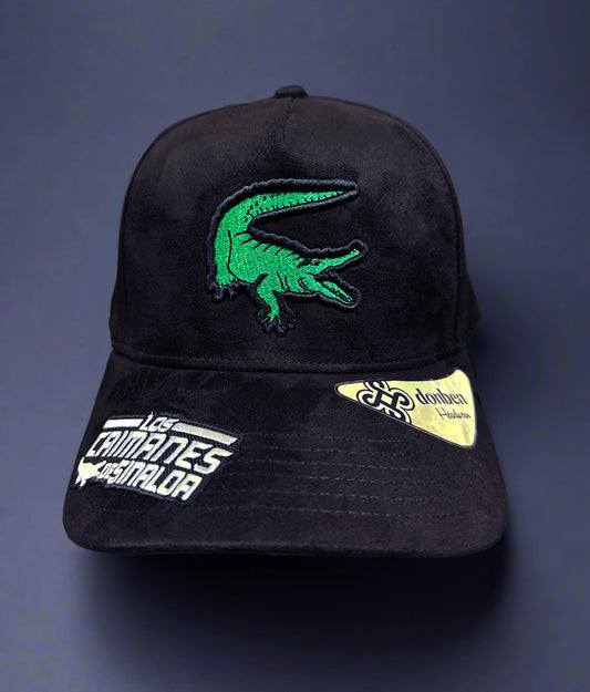 Gorra de Caiman con Suede