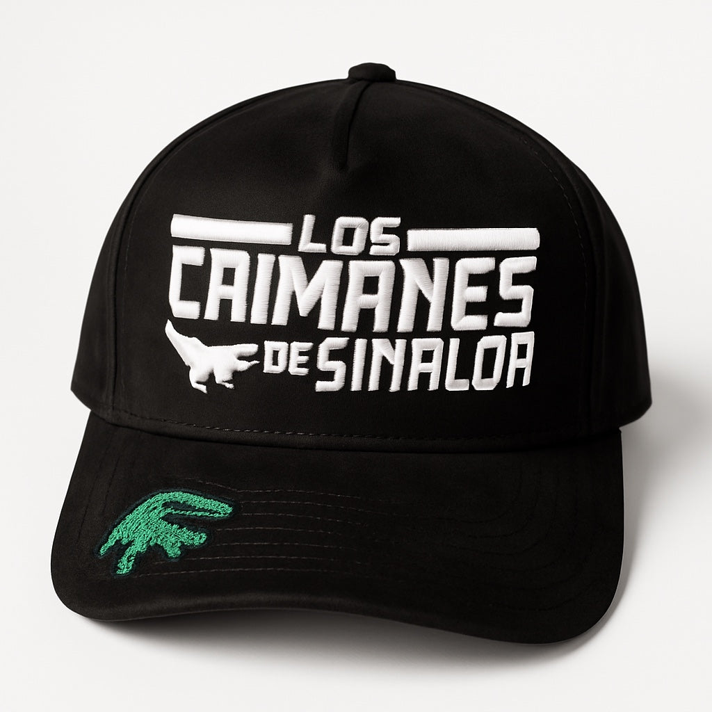 Suede Negra con Caiman Hat